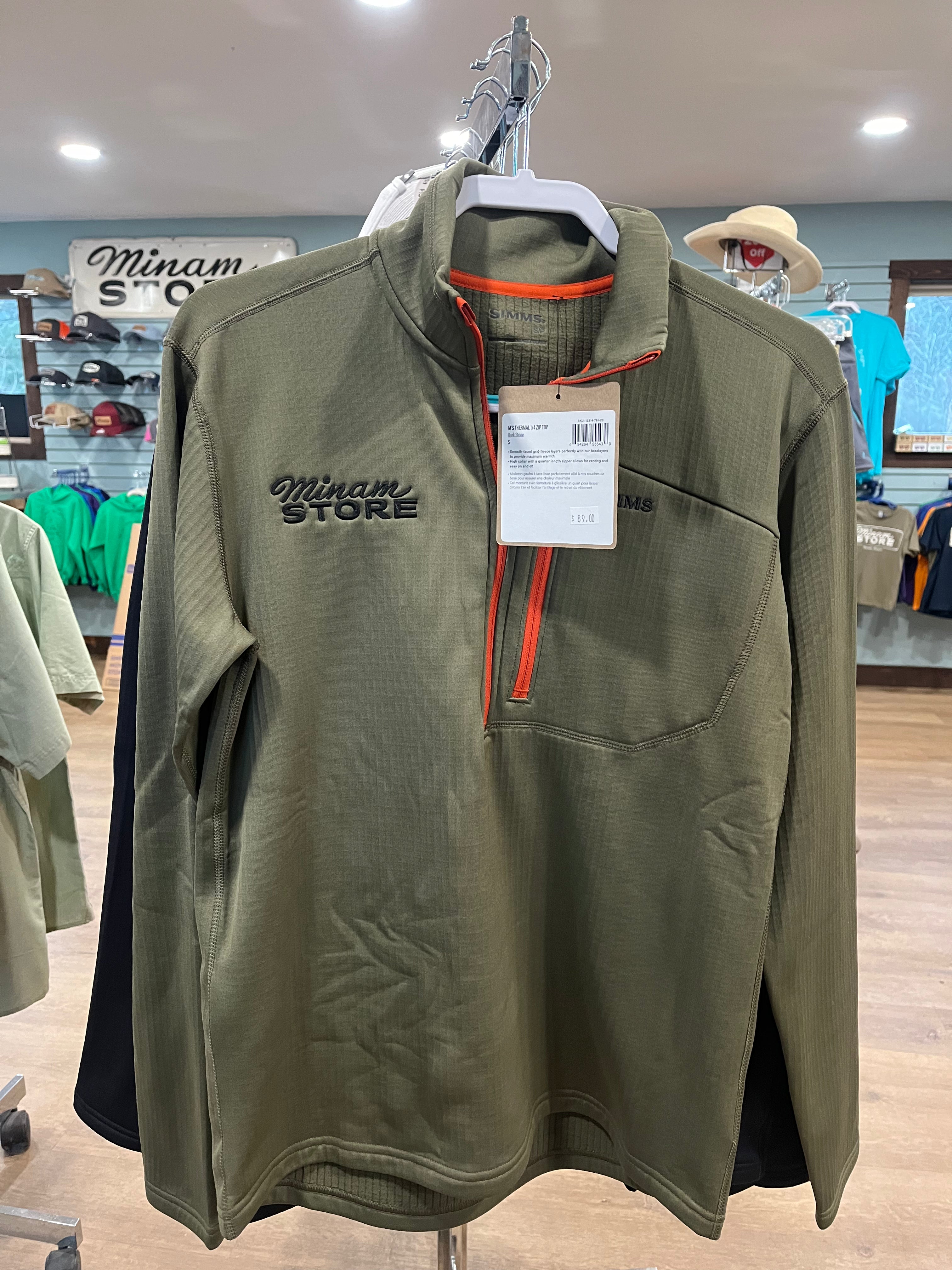 その他 shima1/4 Simms Men's Thermal 1/4 Zip – Minam Store Outfitters