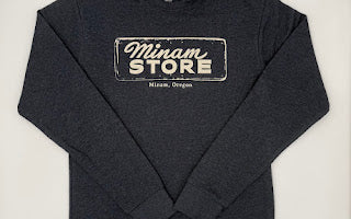 Minam Vintage Logo Crew Neck Sweater